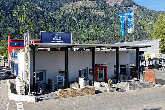 Außenaufnahme der Würth Hochenburger Filiale Spittal an der Drau