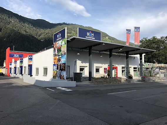 Würth Hochenburger Baustoffniederlassung Spittal an der Drau Außenaufnahme der Würth Hochenburger Filiale Spittal an der Drau