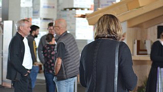 Gäste bei Weilheimer Holzbautagen