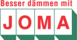 Logo Joma in roter Schrift